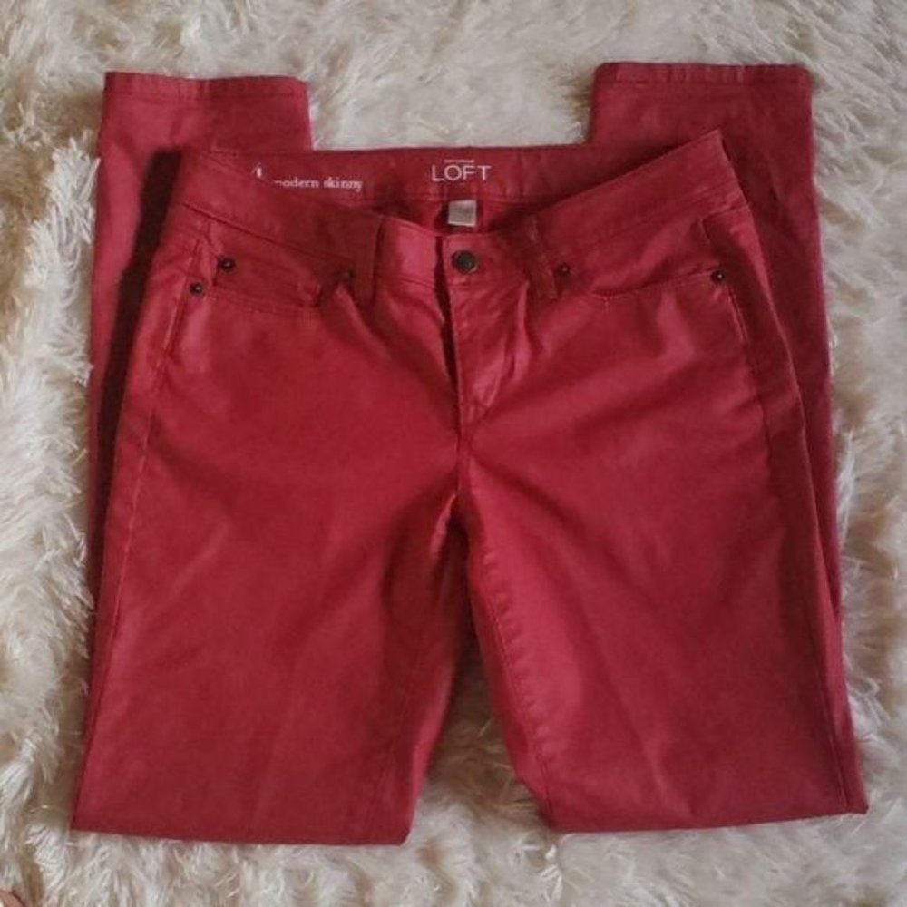 Ann Taylor Loft Modern Skinny Pants sz 4
